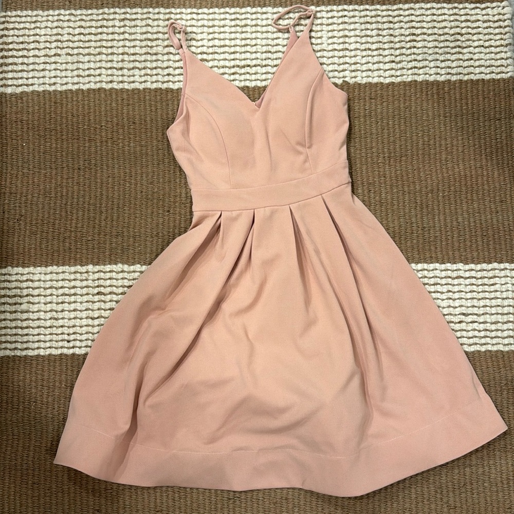 Soft pink dress